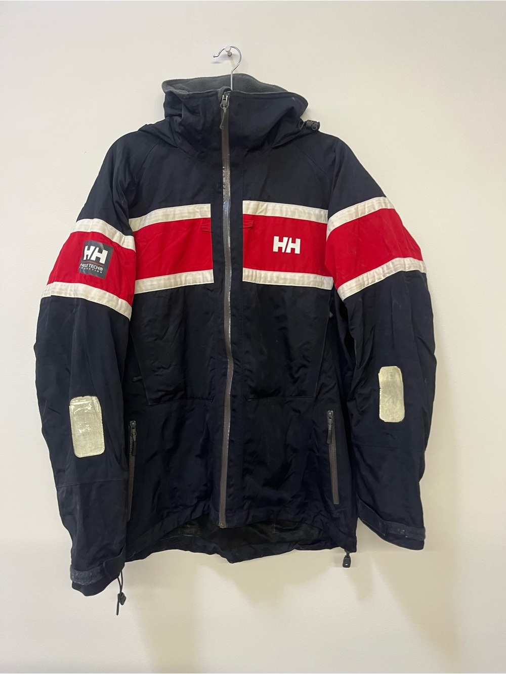 Helly Hansen Men’s Sail Navy & Red Technical Jacket